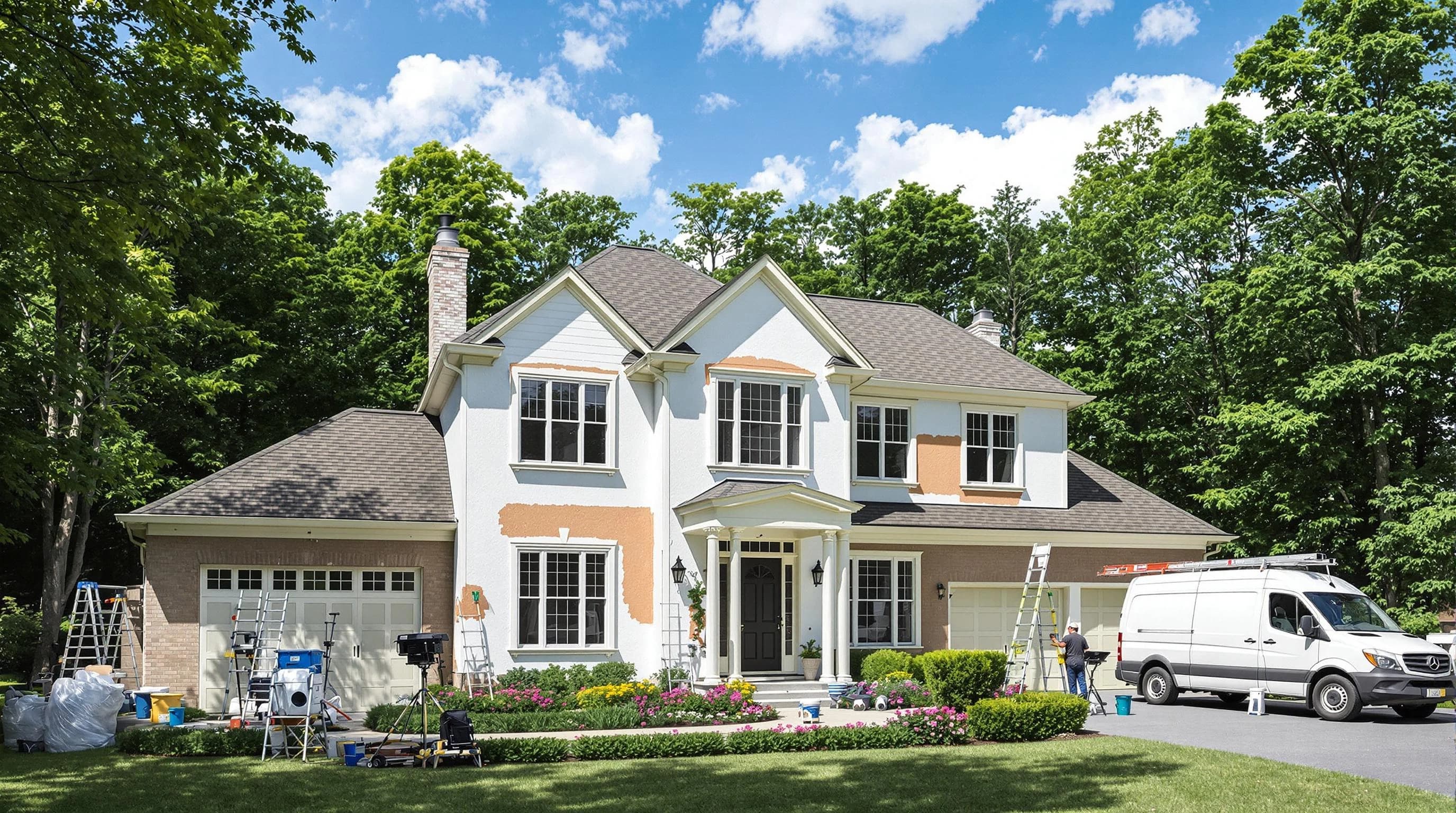 Paradise Valley House Painters painting equipment